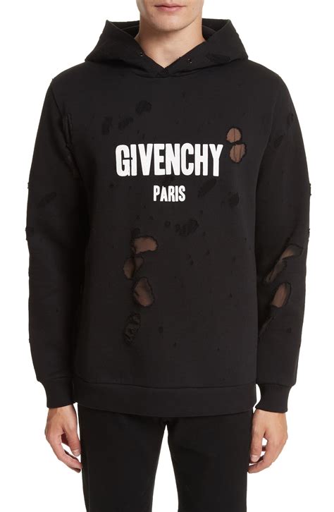 Givenchy distressed logo